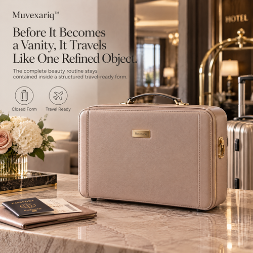 Muvexariq™ Convertible Beauty Valet Case