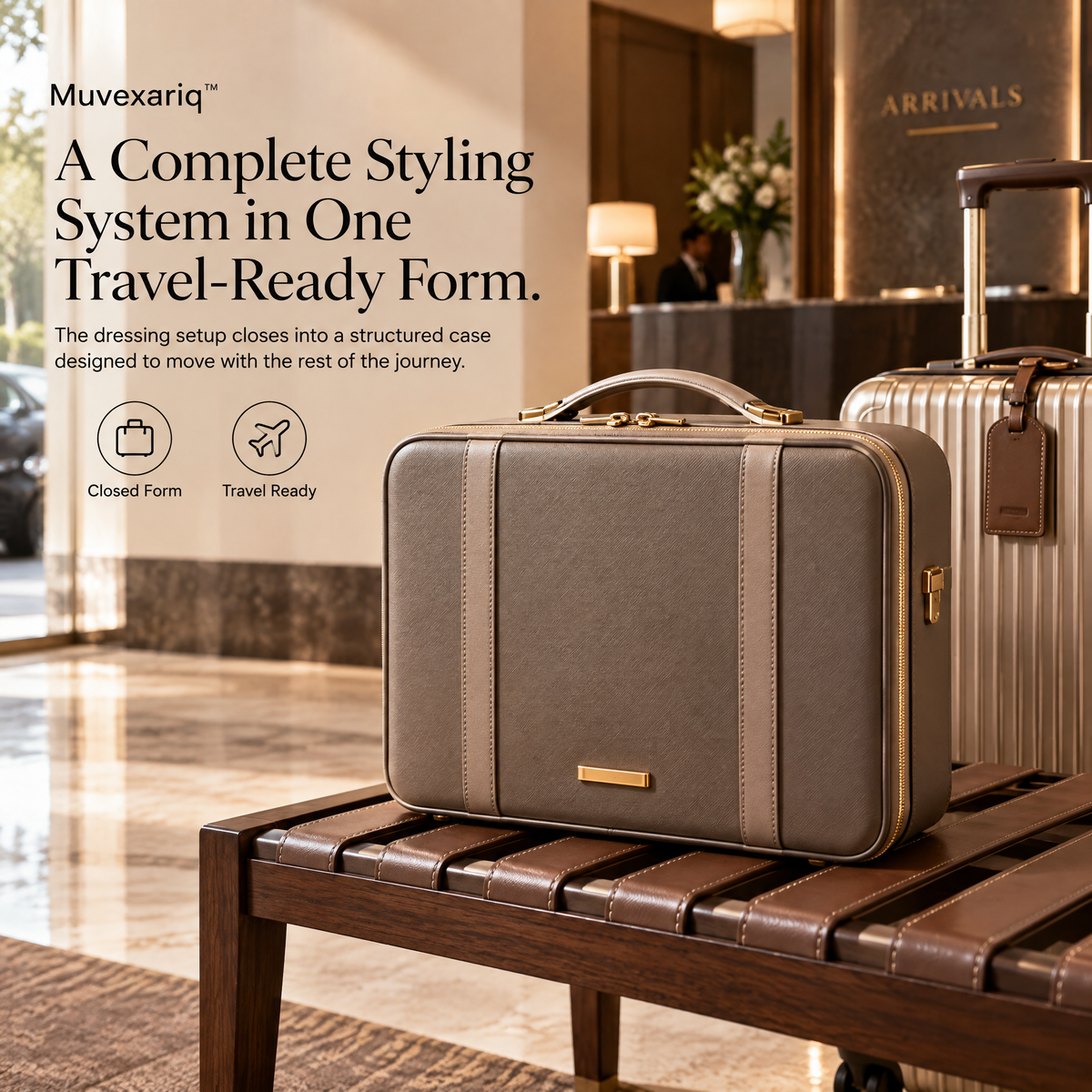 Muvexariq™ Travel Dressing Command Case