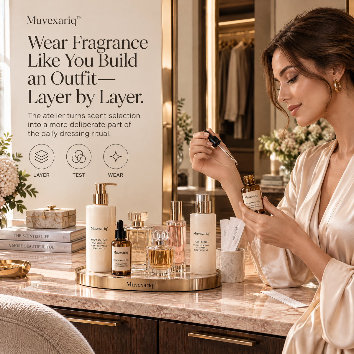 Muvexariq™ Fragrance Layering Atelier