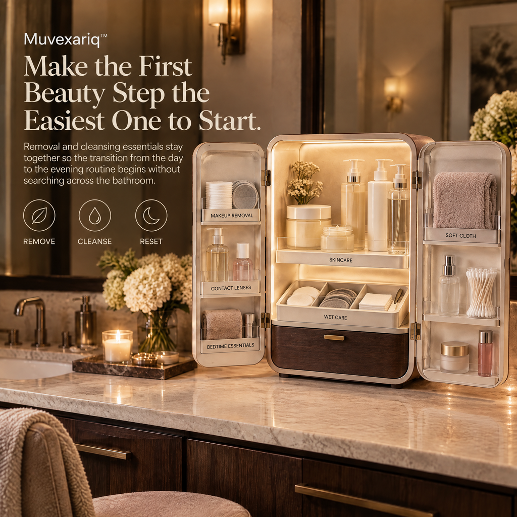 Muvexariq™ Evening Reset Beauty Cabinet