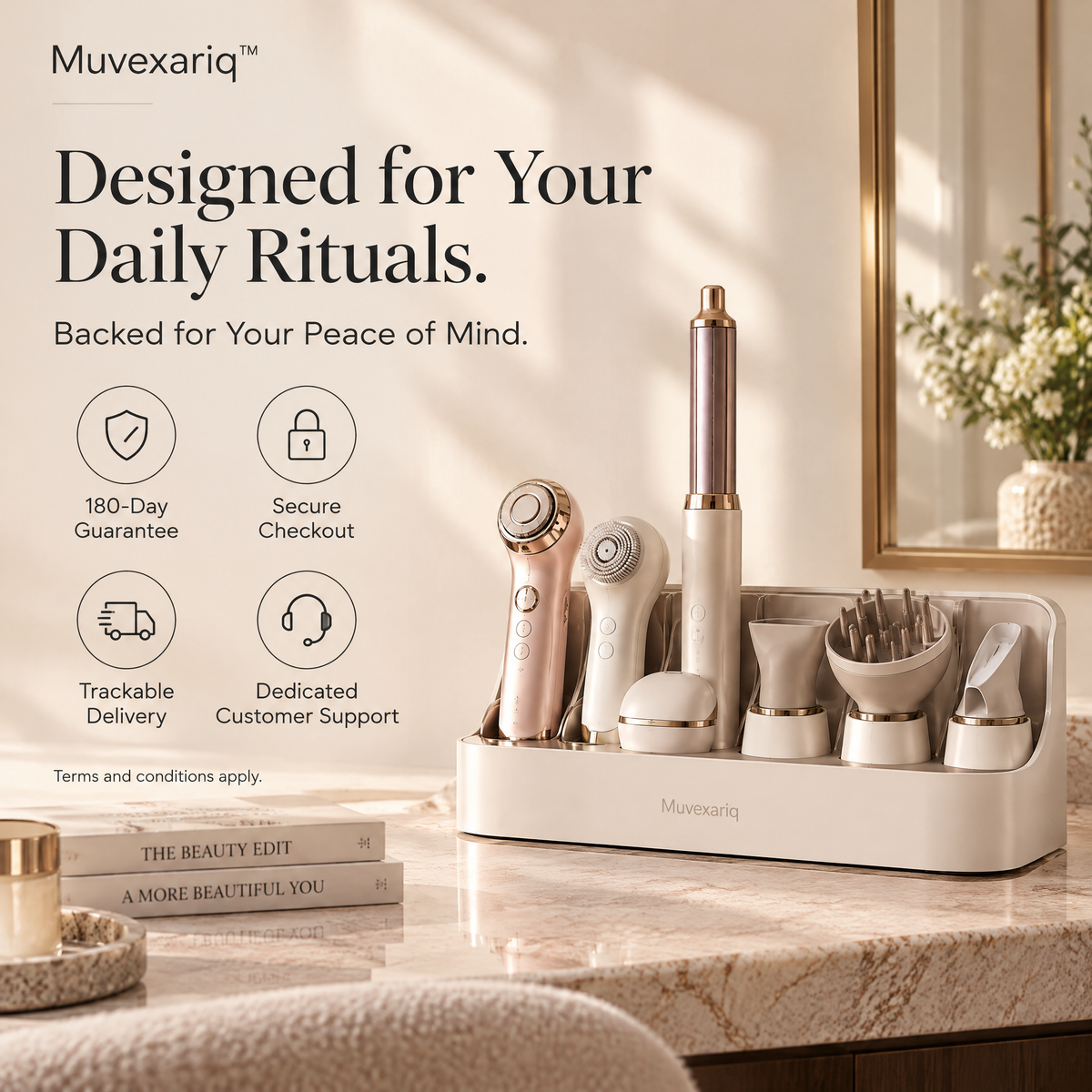 Muvexariq™ Beauty Device Charging Gallery