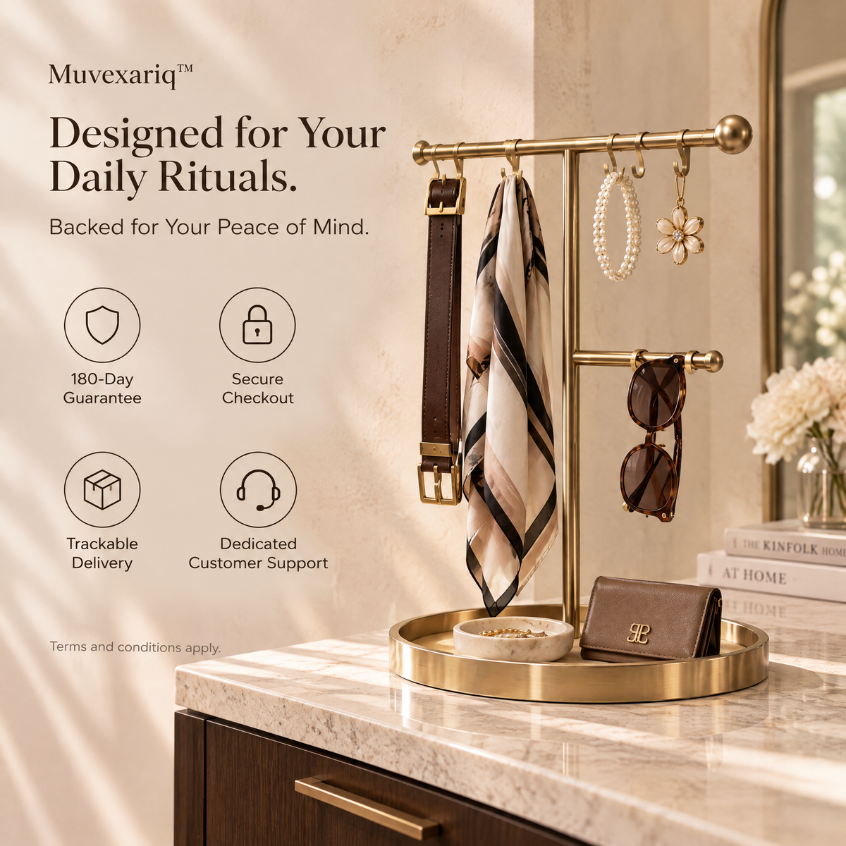 Muvexariq™ Fashion Accessory Dressing Bar