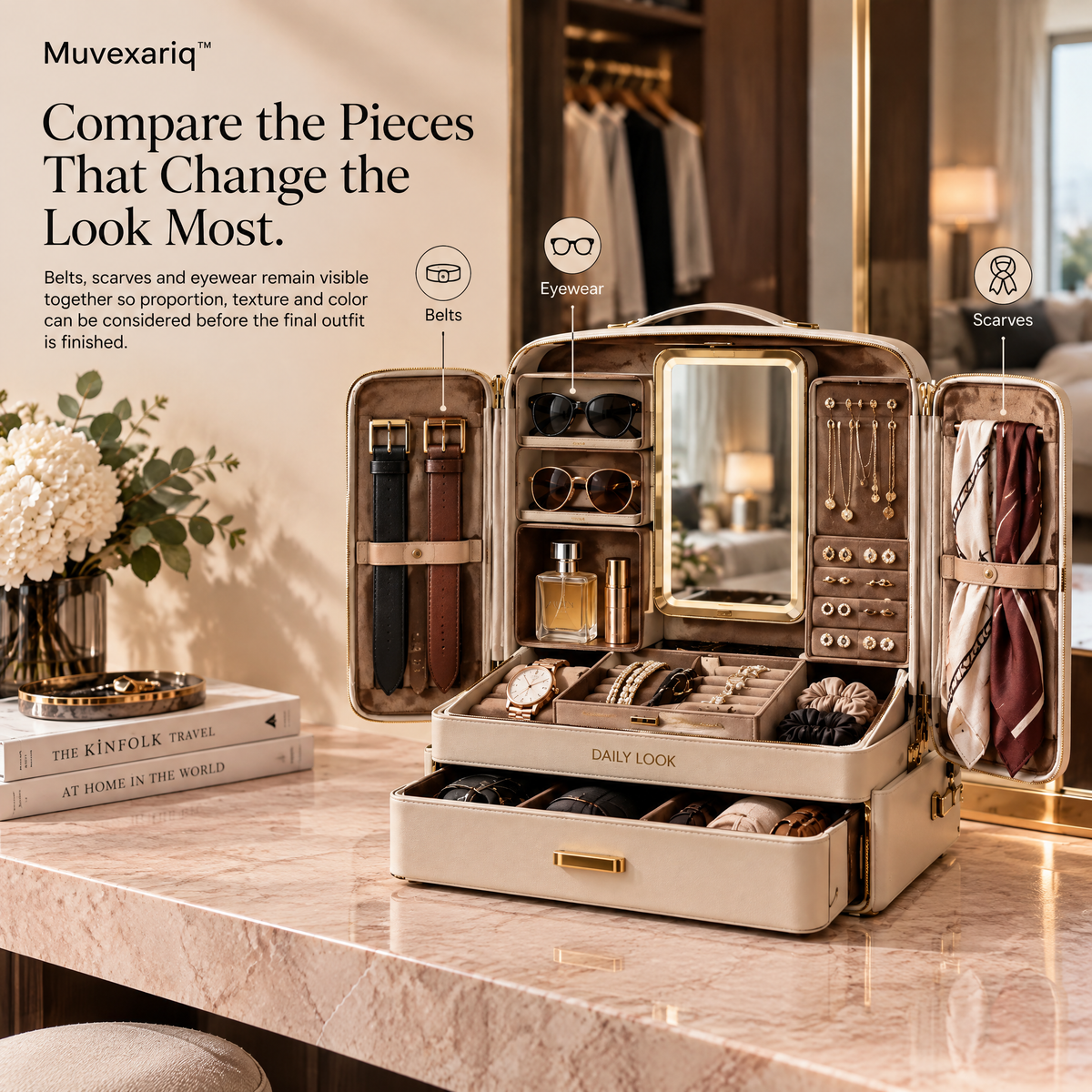 Muvexariq™ Travel Dressing Command Case