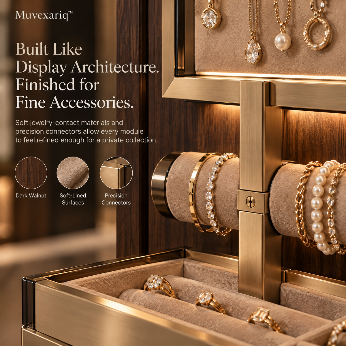Muvexariq™ Jewelry Dressing Spine