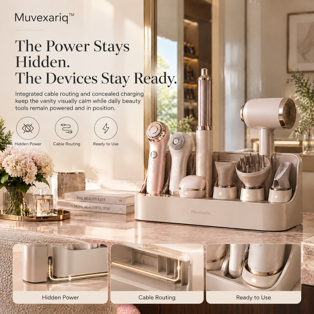 Muvexariq™ Beauty Device Charging Gallery
