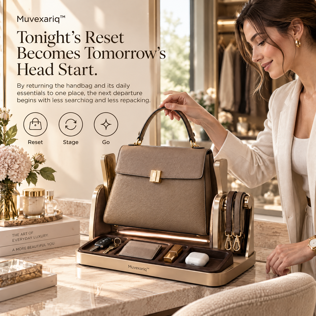 Muvexariq™ Smart Handbag Reset Dock