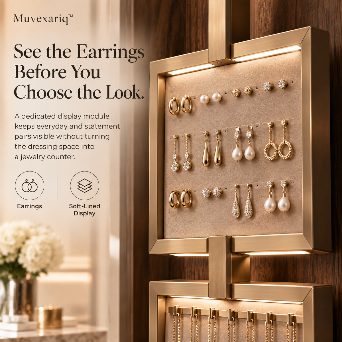 Muvexariq™ Jewelry Dressing Spine