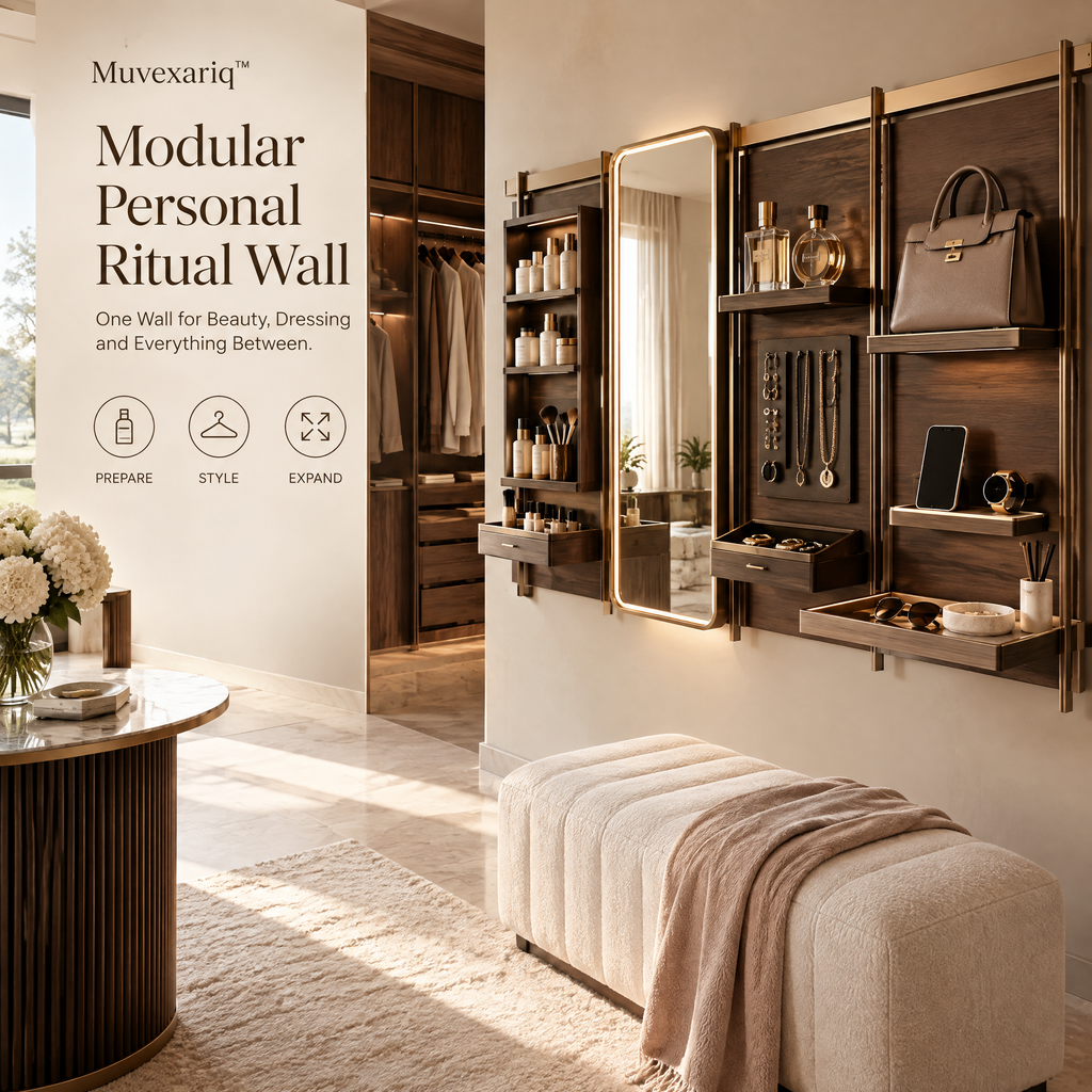 Muvexariq™ Modular Personal Ritual Wall