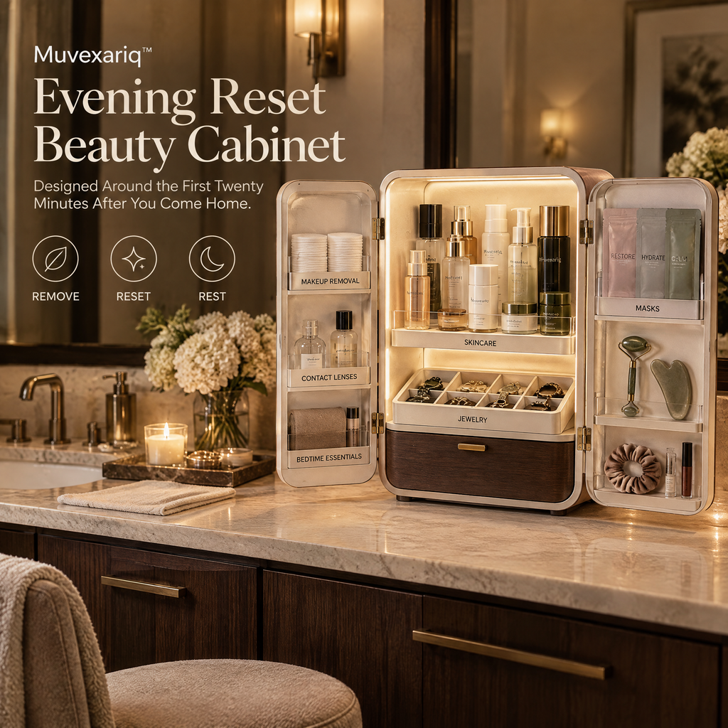 Muvexariq™ Evening Reset Beauty Cabinet
