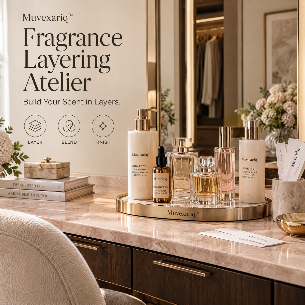 Muvexariq™ Fragrance Layering Atelier