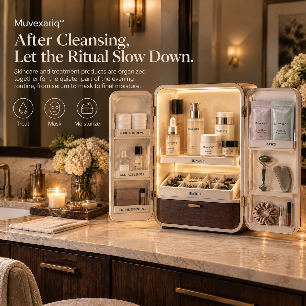 Muvexariq™ Evening Reset Beauty Cabinet