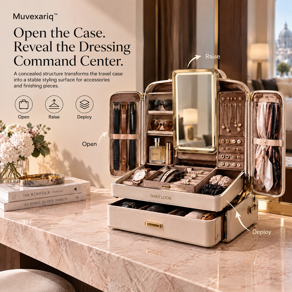 Muvexariq™ Travel Dressing Command Case
