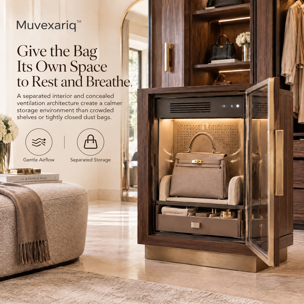 Muvexariq™ Handbag Climate &amp; Shape Vault