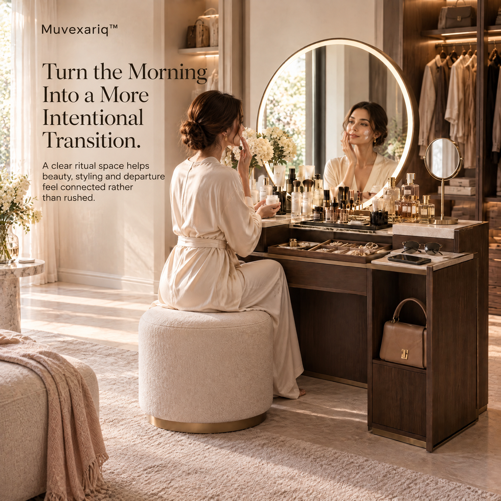 Muvexariq™ Vanity Transition Console