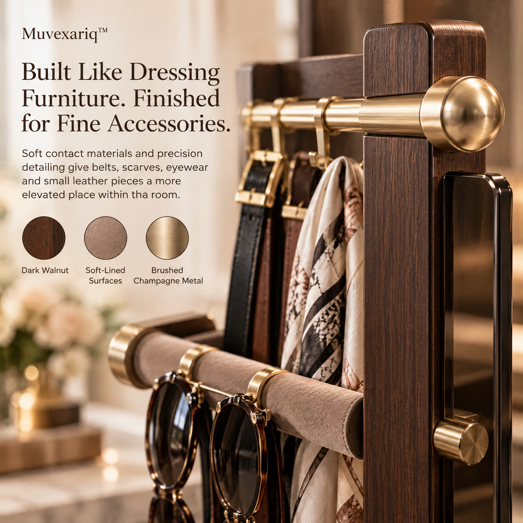 Muvexariq™ Fashion Accessory Dressing Bar