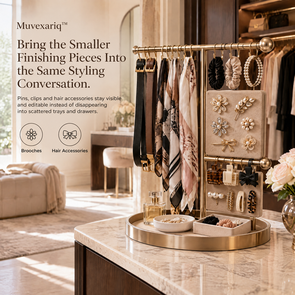 Muvexariq™ Fashion Accessory Dressing Bar