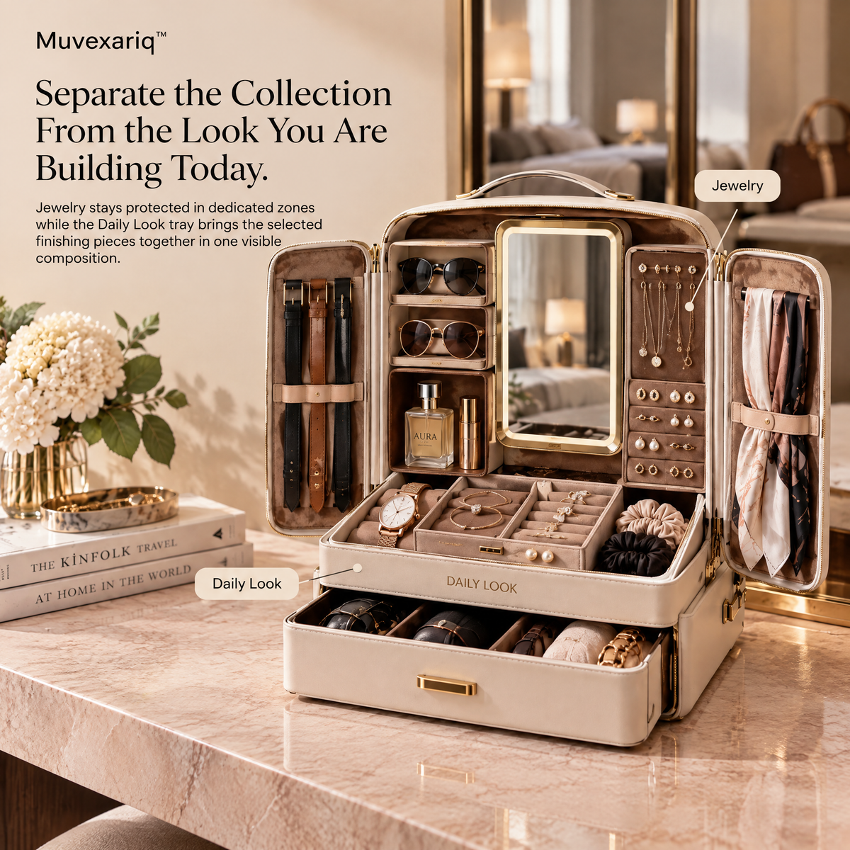 Muvexariq™ Travel Dressing Command Case